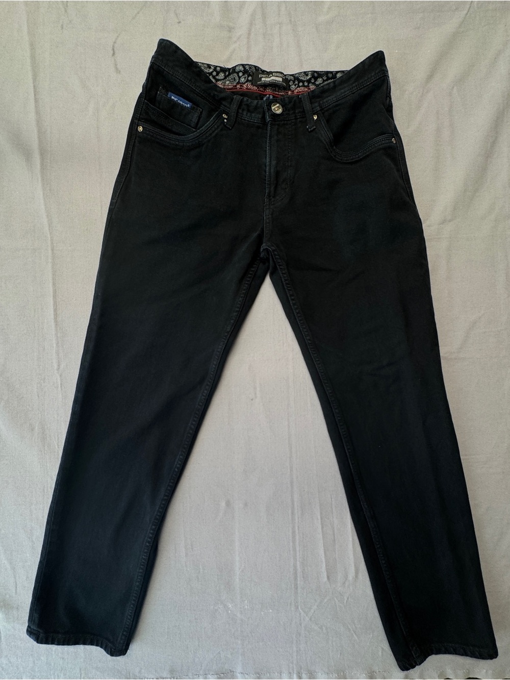 Picssso Edition Men’s Denim Jeans Black Size 33 G14